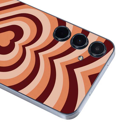 Autumn Heart Pattern Galaxy A36 5G Skin